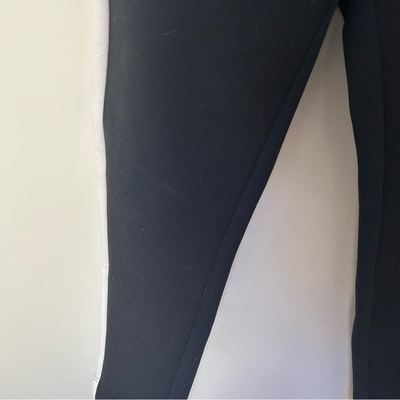 Men's Tommy Hilfiger Slim Fit Black with White Stripe Sweatpants Size Small - Picture 4 of 6